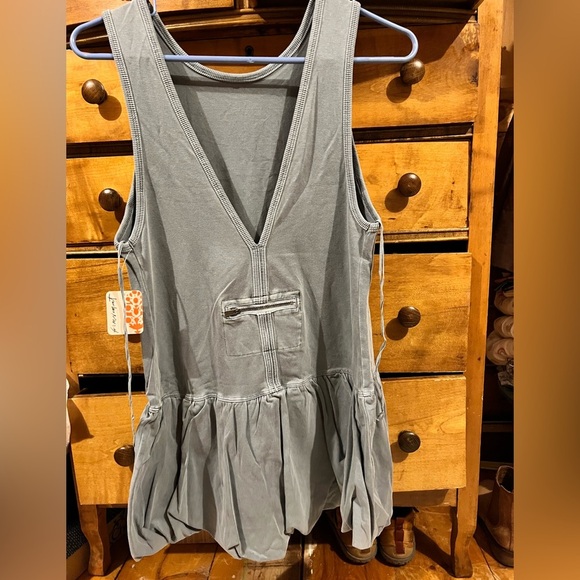 Free People Movement Hot Shot Bubble Mini Set Summer Storm Blue Size SM NWT - Picture 6 of 10